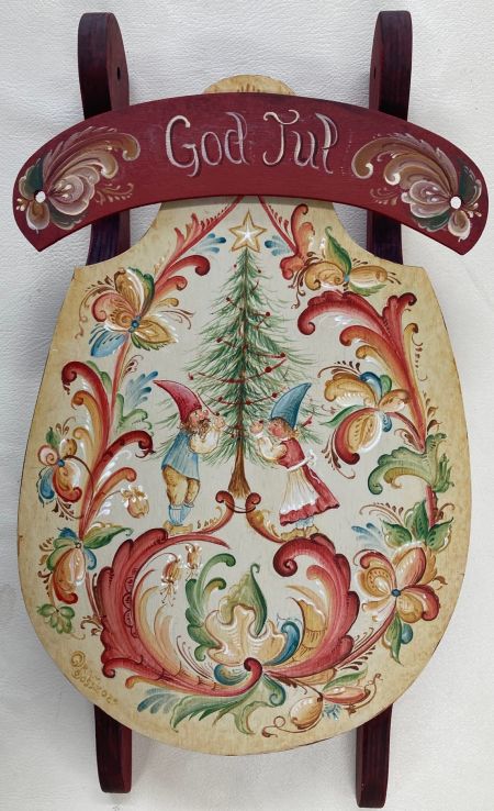 Nissen Decorating Telemark Style Sled E-Packet